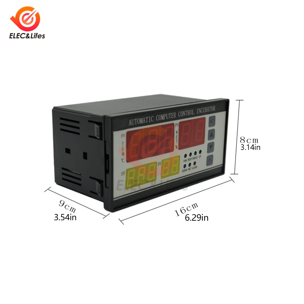 de umidade temperatura incubadora controlador ovo 03