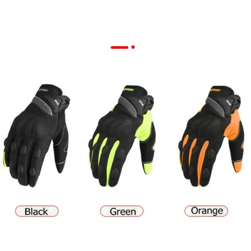 

Motorcycle Riding Gloves Four Seasons Protection Breathable Touch Screen Motocross Protective Glove Locomotive Full Fingers