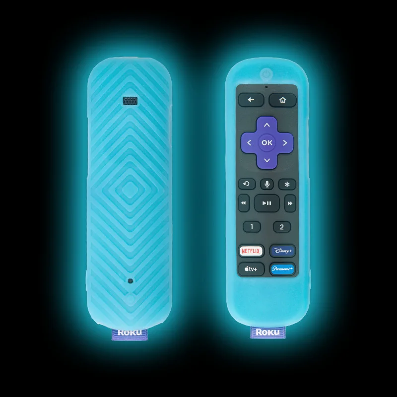 Dustproof Cover for Roku Ultra 2022 Remote Control Smart TV Stick Silicone Case Shockproof Protective Cover Accessories
