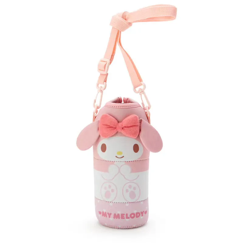 Bolsa de botella de agua de Hellos Kittys, bolsas de aislamiento térmico Kawaii, bolso cruzado, juguetes para niños, regalo para niñas, Linda figura de Anime