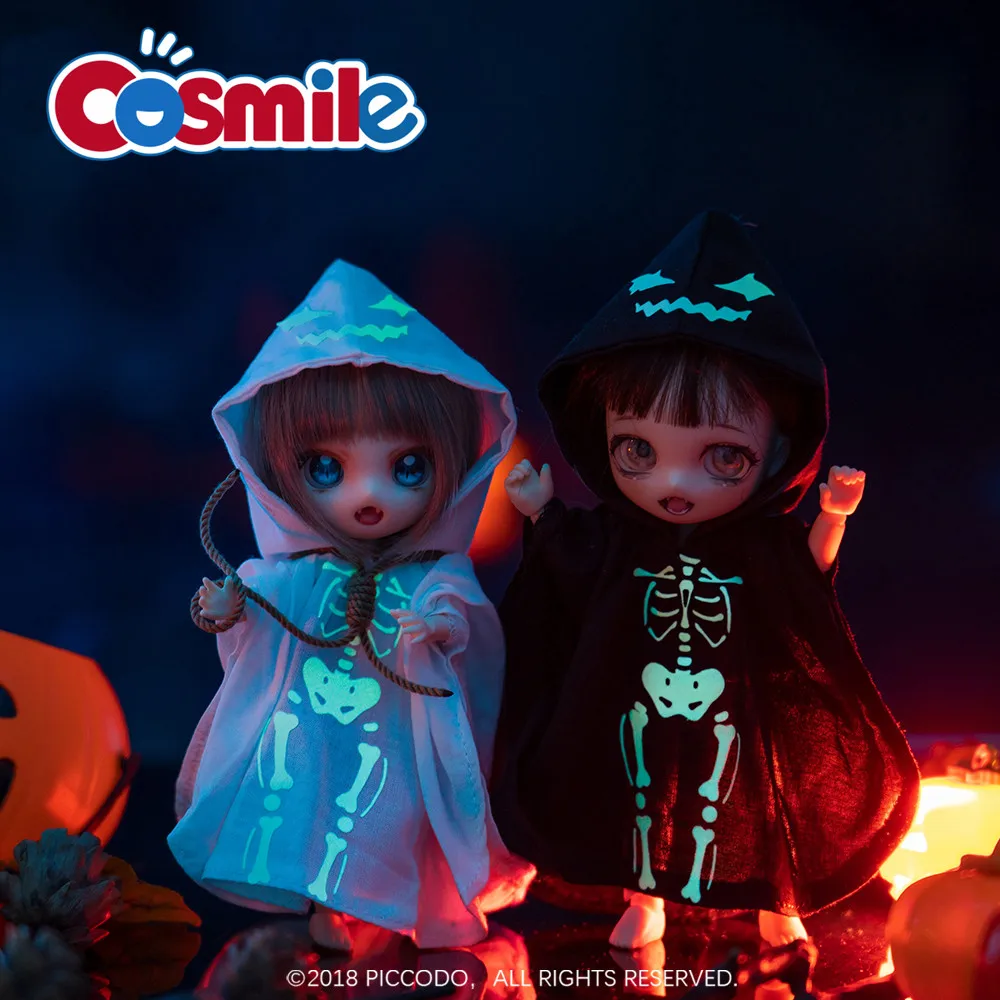 

Cosmile искусственная накидка для OB11 1/12 BJD одежда наряды игрушечный аксессуар Милый Cos C