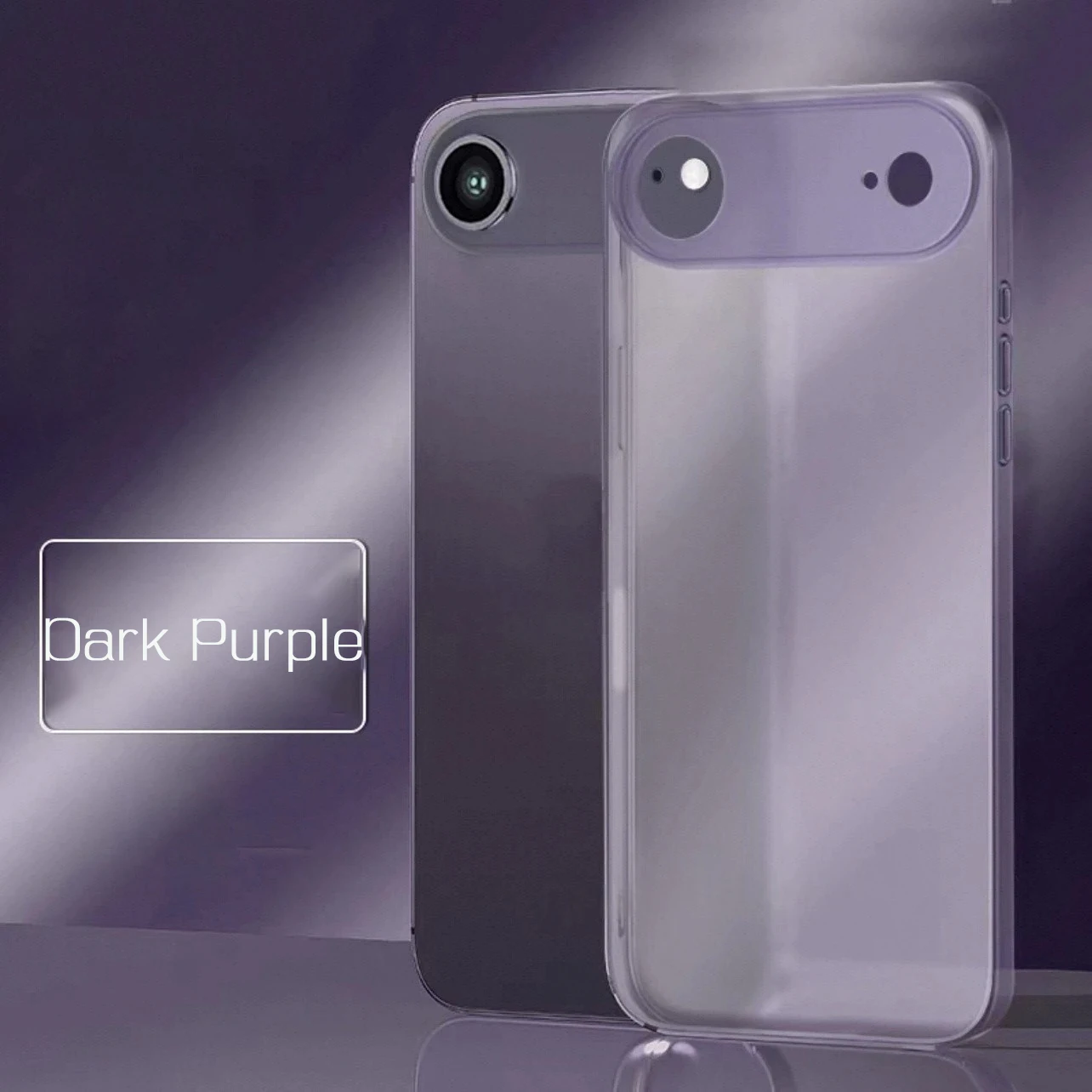 Sleek Matte Soft TPU Shockproof Translucent Phone Case
