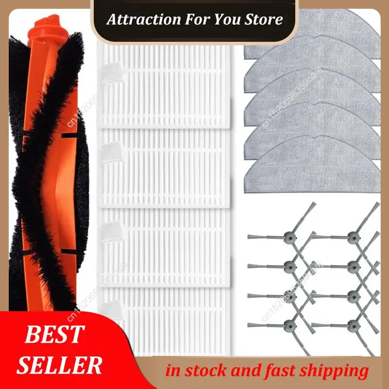 Hot Selling For Lubluelu L20 Robot Vacuum Replacement Main Side Brush HEPA Filter Mop Pads Spare Parts Accessories