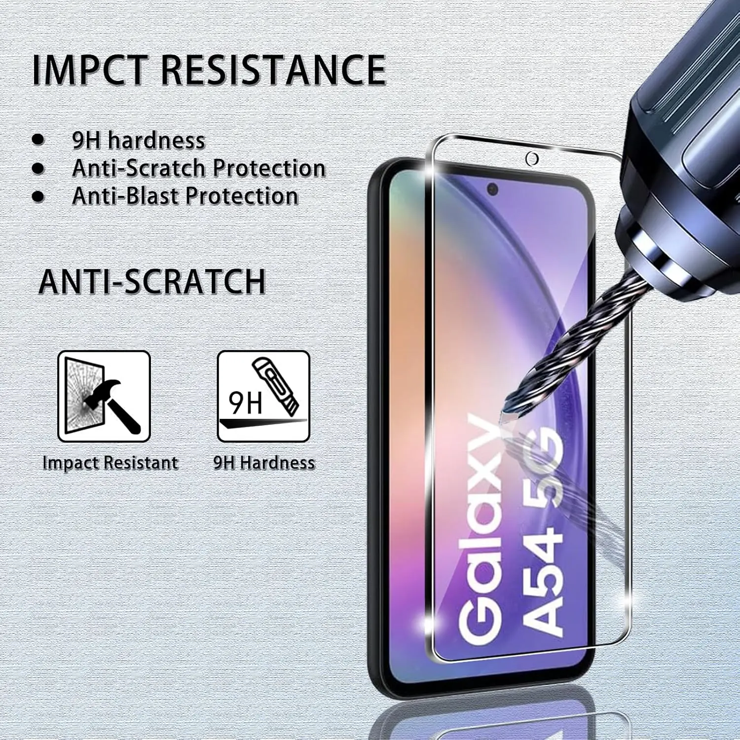 Premium 6.4 Tempered Glass Screen Protector Film