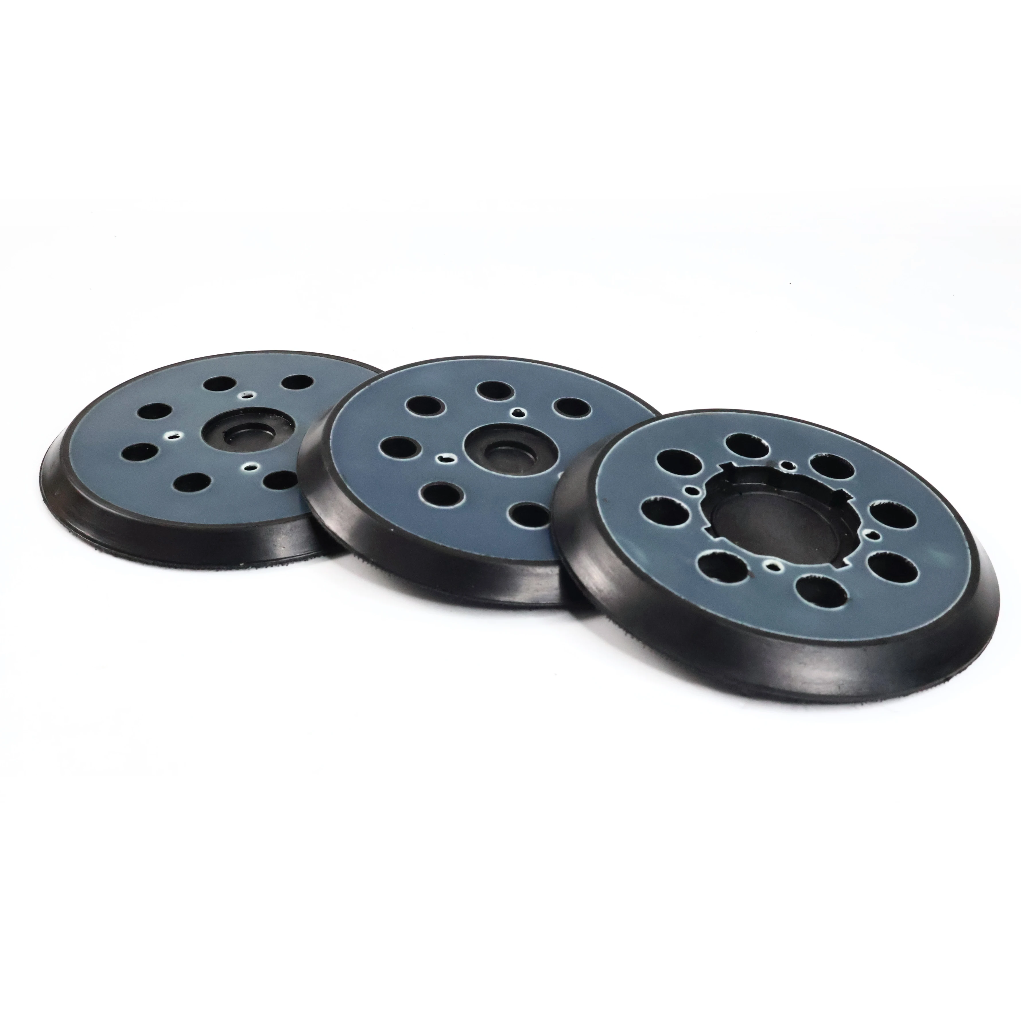 5 Inch (125mm) Black Hook & Loop Sanding Backing Pad Disc For Makita Sanders - 5 Pack