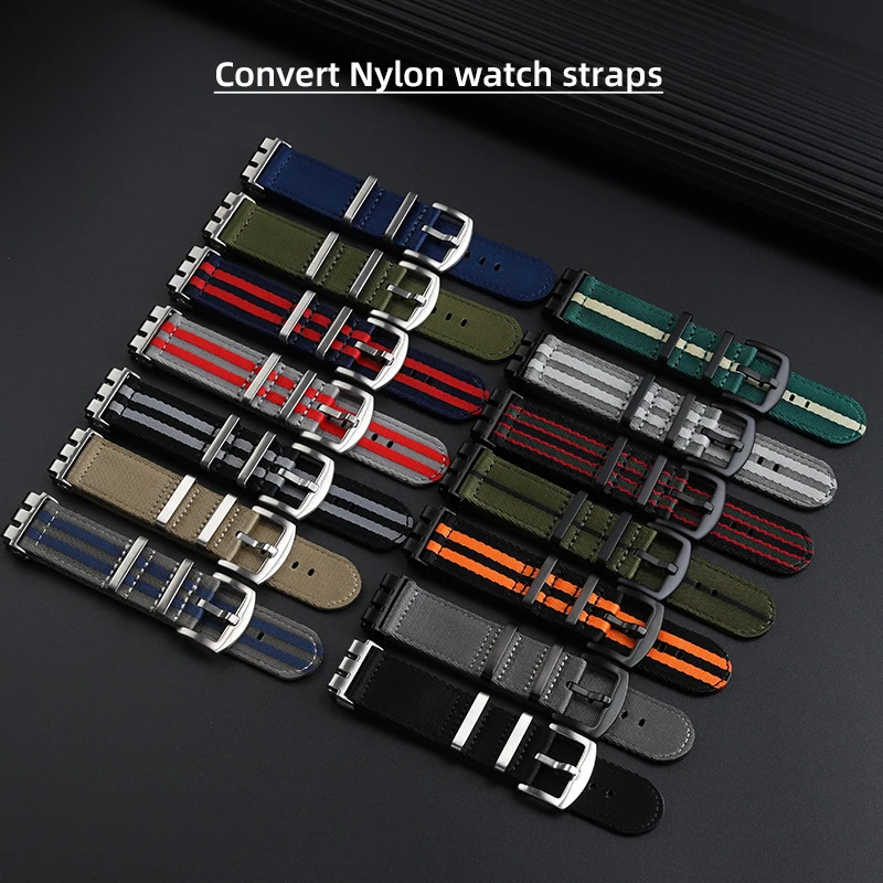 Für Swatch Uhrenzubehör End Links Uhr Triple Port Adapter Strap17mm 19mm 21mm Strap Connector Adapter Konverter mit Werkzeug – Detail 6