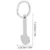 6pcs Portable Key Shopping Cart Trolley Tokens Metal Small Tokens Keychain Shopping Cart Token Pendant Trolley Tokens Solver 6
