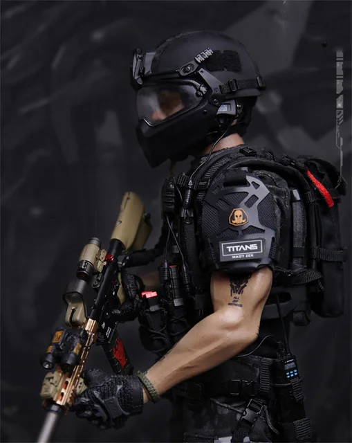 【DAMTOYS】SF002 GHOST SERIES TITANS PMC DAMTOYS SF002 1/6 GHOST SERIE - TITANS PMC - Frank Casey
