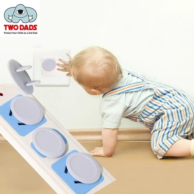 Baby Proofing Outlet Covers 10pcs Safety Sturdy Childproof Electric Plug Protectors For Home & Office