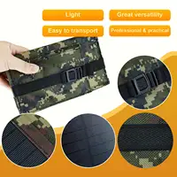 LEAORLD Chargeur solaire 20W, panneau solaire pliable à charge rapide, chargeur solaire USB pour téléphone, monocristallin haute efficacité 4
