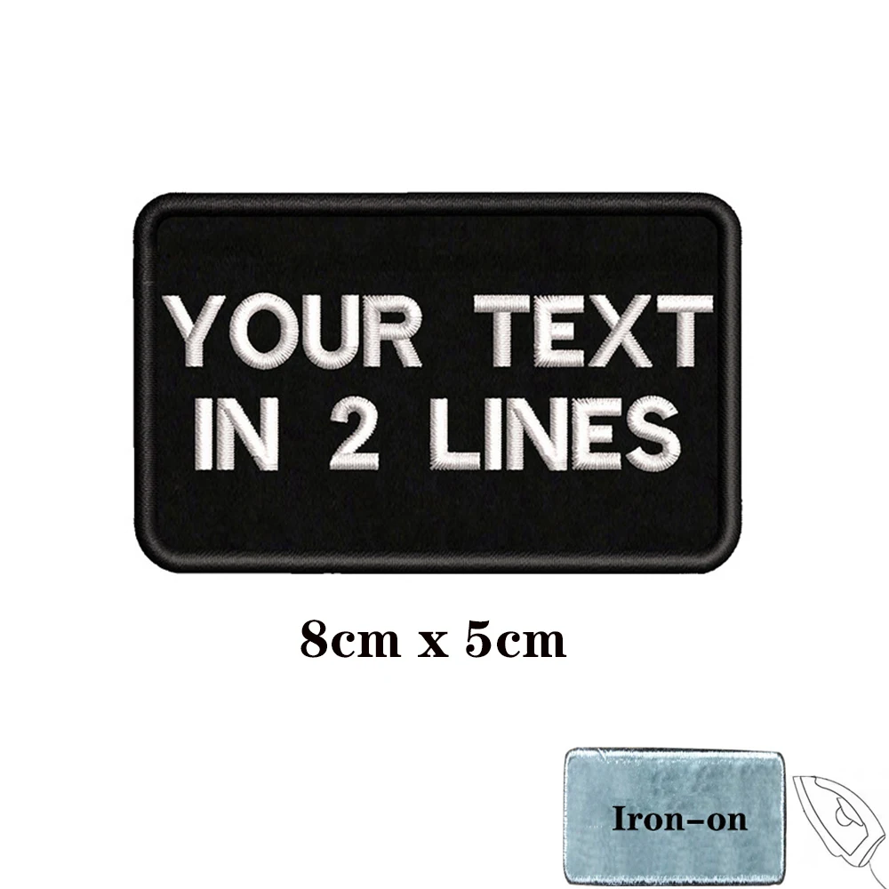8X5cm-Iron On