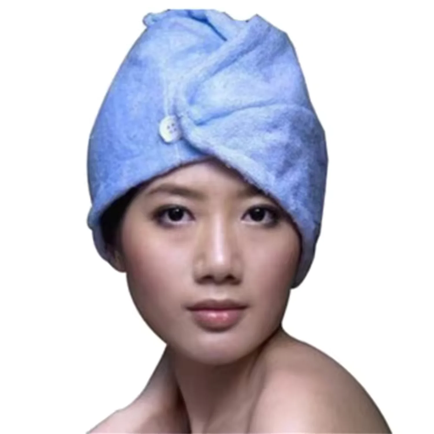 Elegant Practical Fashion Style Hot Selling 1pc Microfiber Bathing Quick Dry Hair Magic Drying Turban Wrap Towel Hat 4