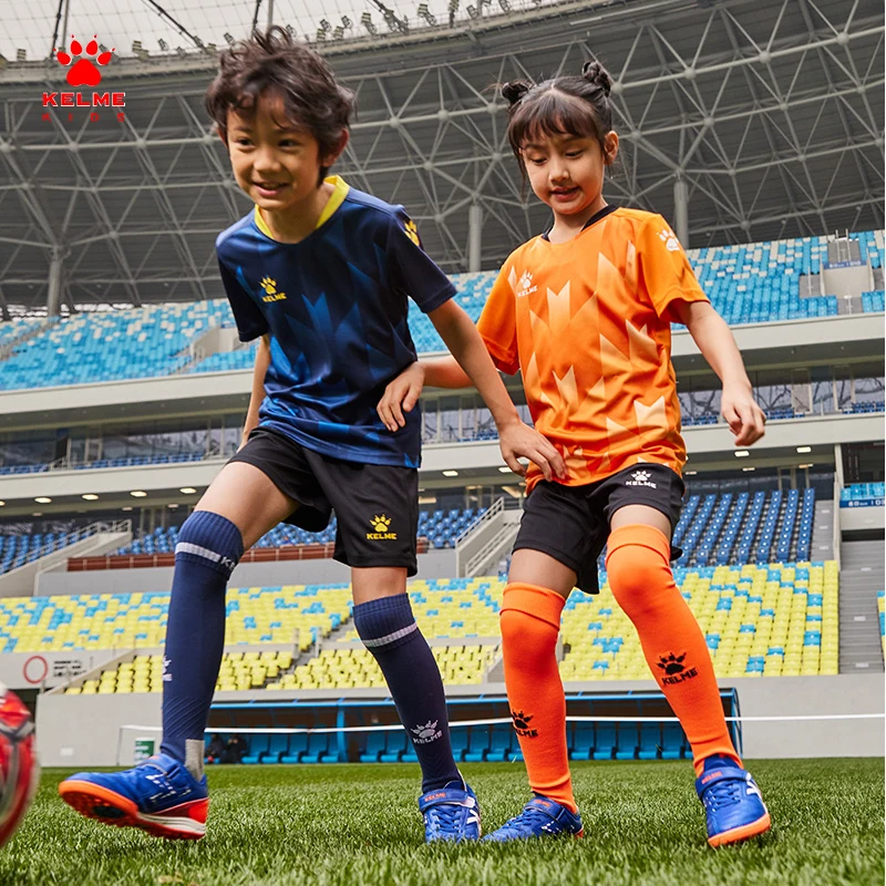 KELME-calcetines de fútbol para niños, medias deportivas transpirables por  encima de la rodilla, para competición