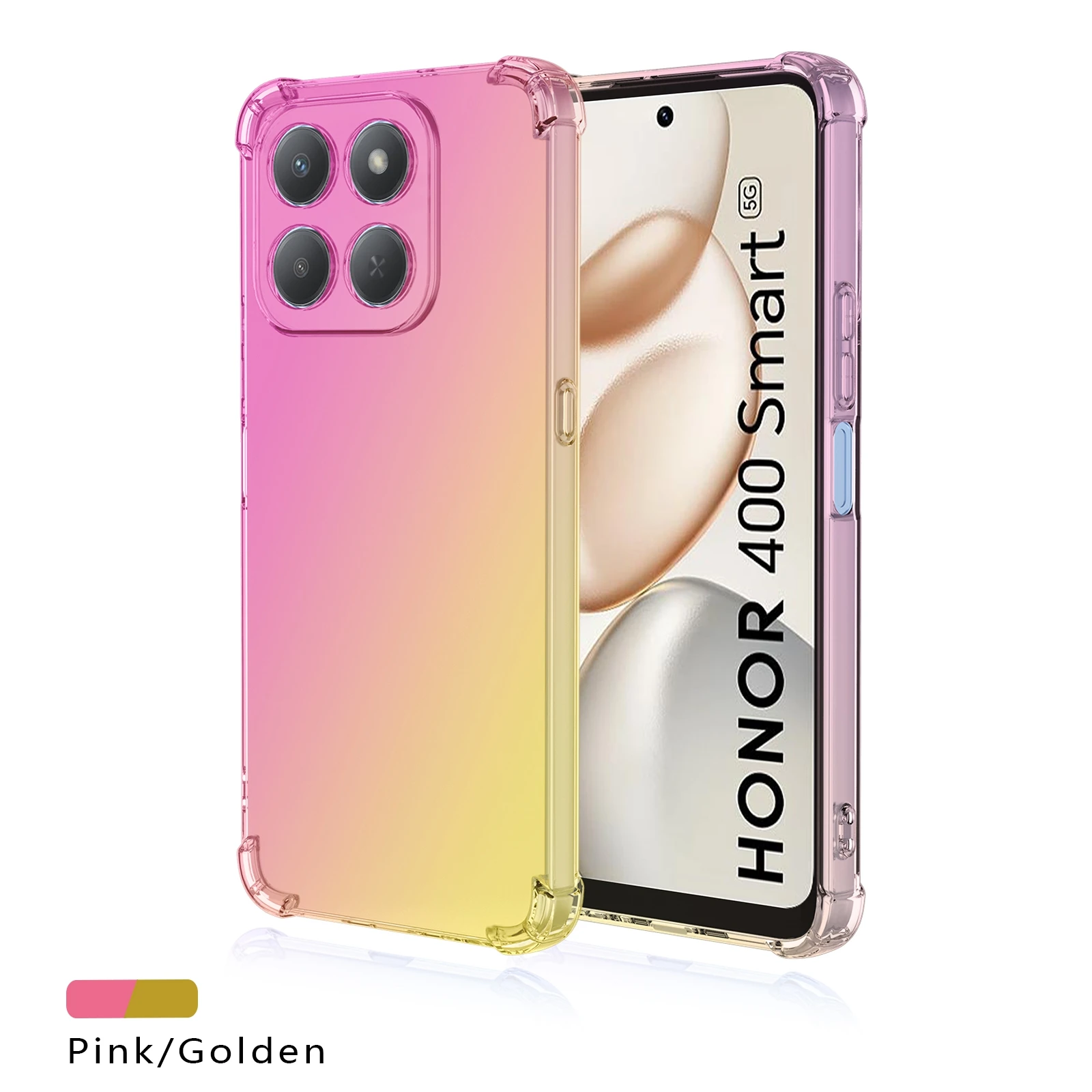 Gradient TPU Shockproof Airbag Protective Case - Stylish and Durable Back Cover