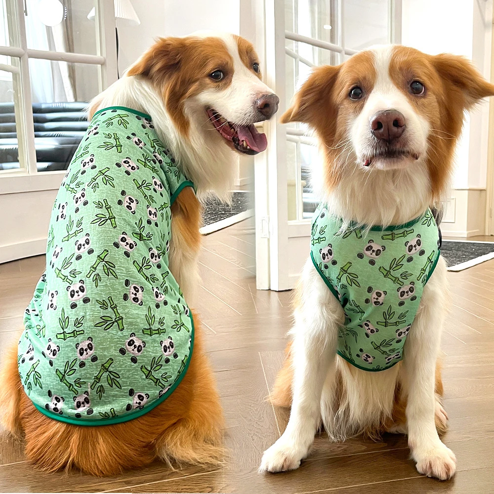 thumbnail image 1 of Ropa ultradelgada para perros grandes, de malla transpirable, chaleco refrescante de verano para mascotas, para perros pequeños, medianos y grandes, estampado bonito, camiseta barata para cachorros y, 1 of 5