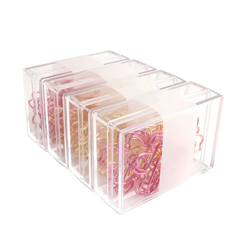 12Pcs 벚꽃 종이 클립 꽃 모양 금속 클립 노트 사진 책 사무실 학교를위한 강력한 클리핑 힘