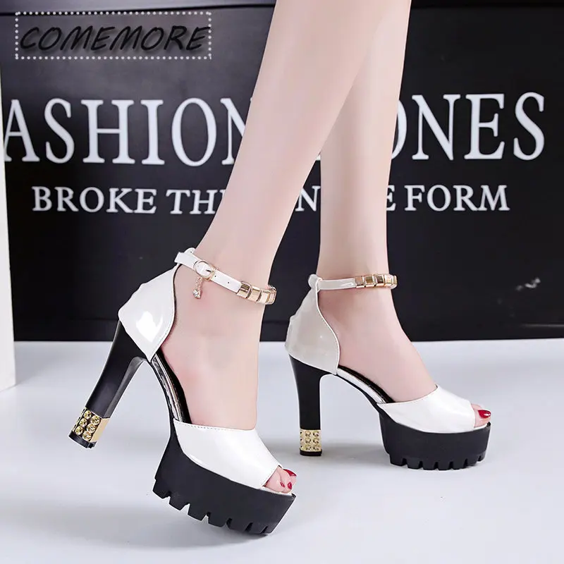 Shoe Heel Sandals Under 200 Peep Toe Platform High Heels Pumps