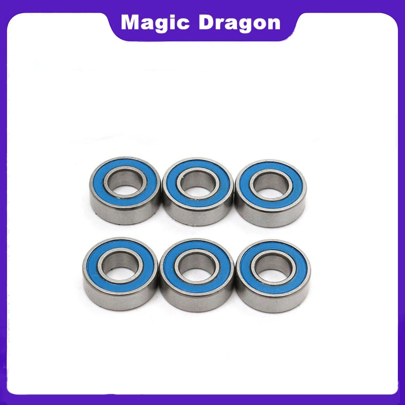 10PCS ABEC-5 MR106-2RS MR106 2RS MR106 RS MR106RS 6x10x3 mm Blue rubber sealed miniature High quality deep groove ball bearing