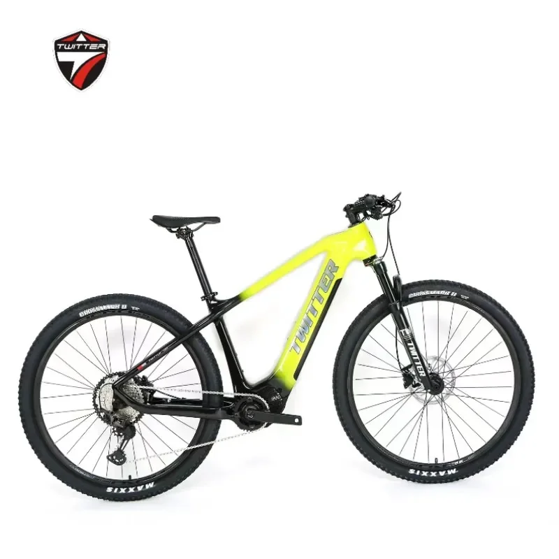 

TWITTER EM8 NX-11S Octagonal central motor M510-48V13A 250W Carbon fiber electric assisted mountain bicycles e bike 27.5/29inch