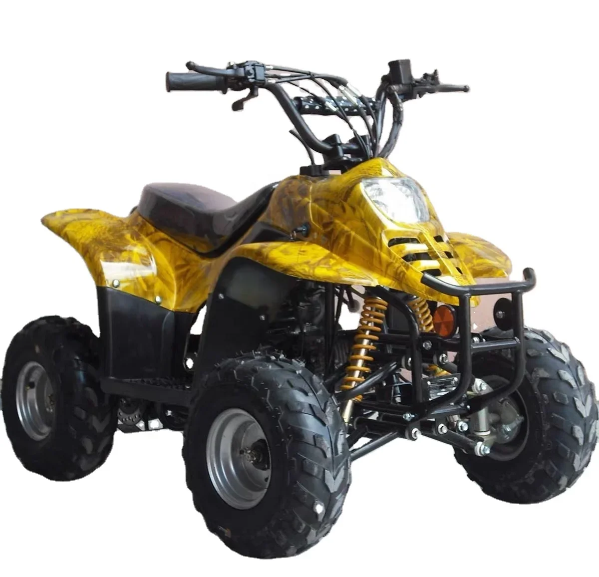 Mini Quad Atvs for Kids Hot Sale Newest 110CC Electric Start Automatic Chain Drive ATV