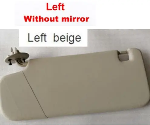 For Daewoo Matiz Interior Sunvisor With Mirror Front visor assembly For Chevrolet Aveo Spark For Chevrolet Cruze For  Sonic