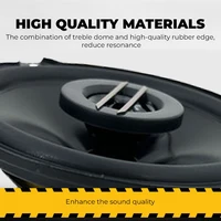 5 Inch HiFi Coaxial Subwoofer 560W (2*280W) Car Automotive Audio Music Stereo 2-Way Full Range Frequency Car Speaker Woofer - Image 5