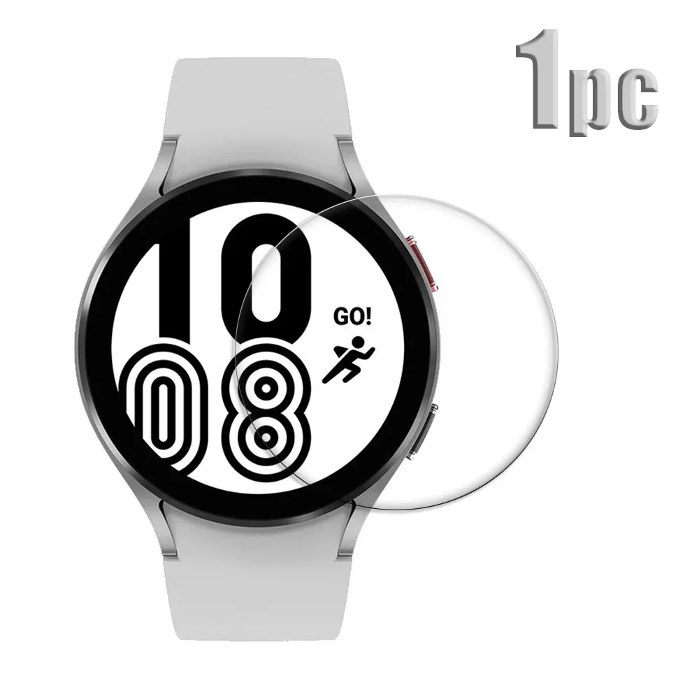Vidrio templado 9H para Samsung Galaxy Watch 4 5 6 7 8 40/44mm Classic 42/46mm Watch7 Watch8 44 40mm película HD protectores de pantalla