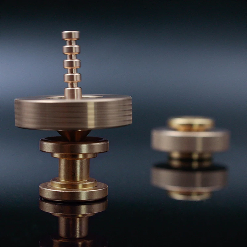 

Mini Cyclone Hand Twisted Spinner Dual Play Exquisite Copper Fidget Spinner Creative Leisure Anti Stress Fidget Toys For Kids