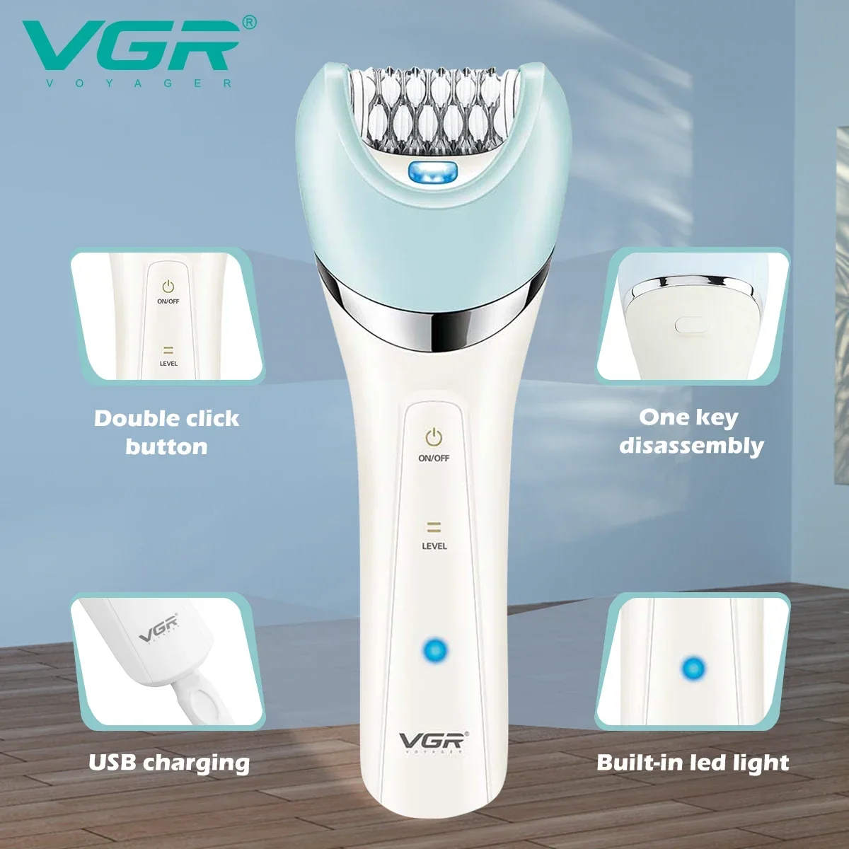 VGR V-105 5in1 美容器 VGR V-105 5-in-1, Face, Hair and Body - Multi Grooming Kit