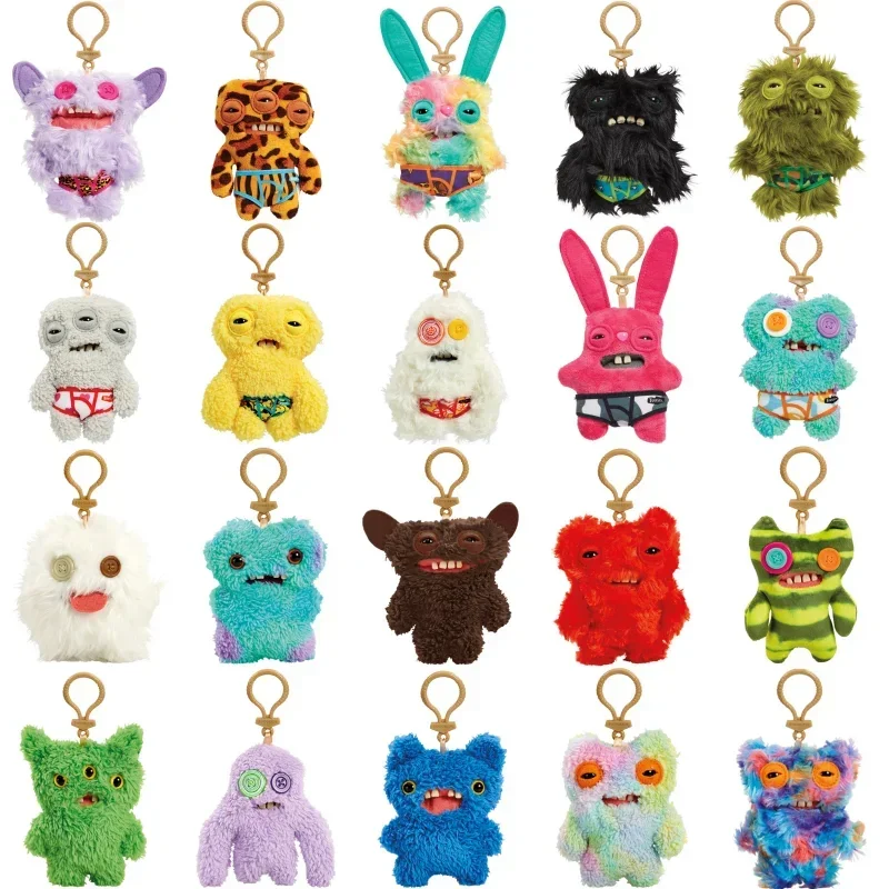 Monster Plush Toys Keychain Rabbits Stuffed Dolls Pendants Gifts 12CM