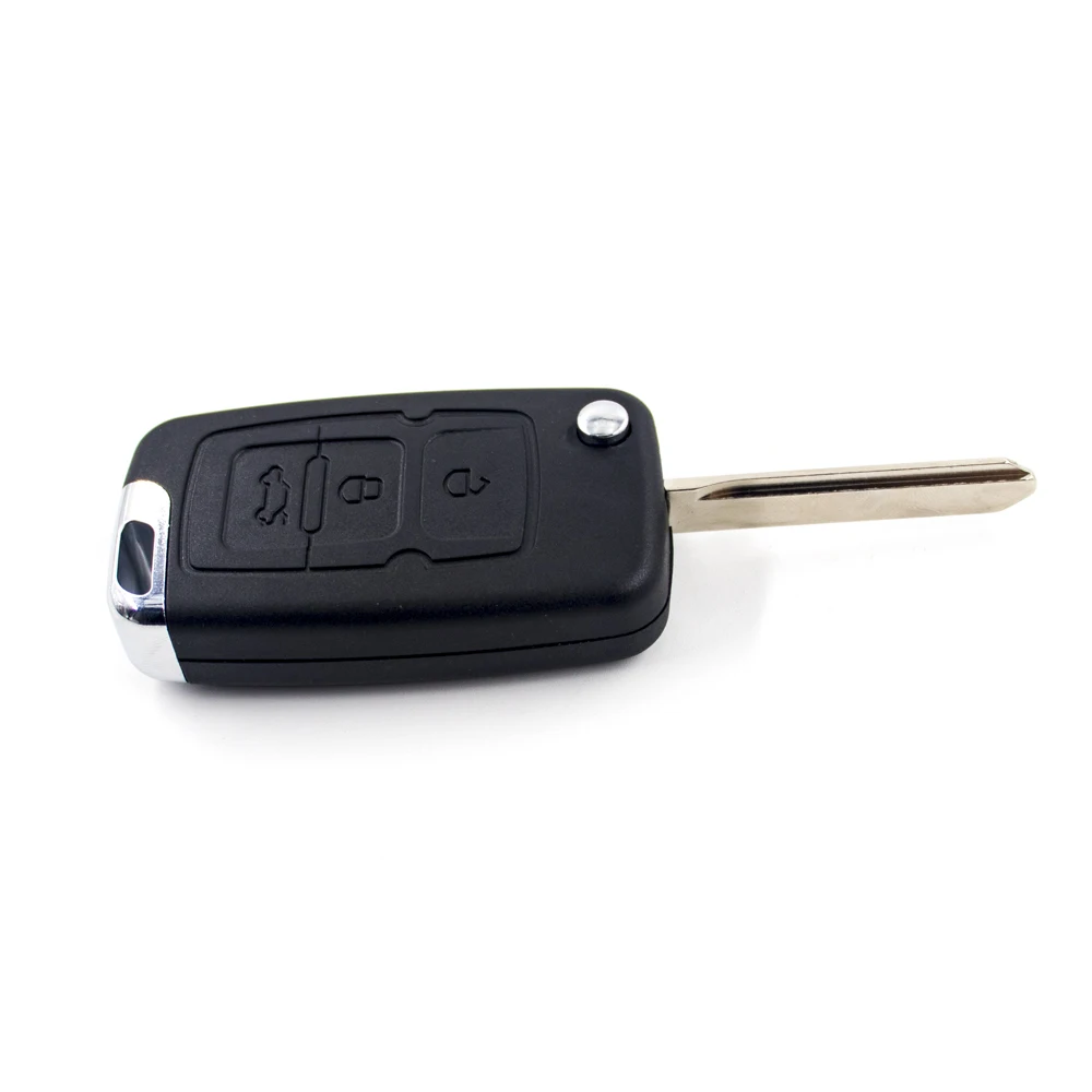 3 Button Car Remote Folding Key Fob Case For Geely Emgrand 7 EC7 EC715 EC718 Geely Emgrand 7-RV EC7-RV EC715-RV EC718-RV key case car key shell car remote key car key key shell