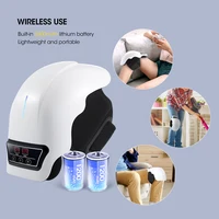Portable Red Light Knee Massager Heated Massage Equipment for Use with LED Screen Soft Air Wearable Cordless Travel Massager 5