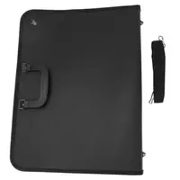 Weather Resistant Zipper Closure Large Capacity Art Portfolio Case With Shoulder Strap Top Handle Artist Painting Accessory 4
