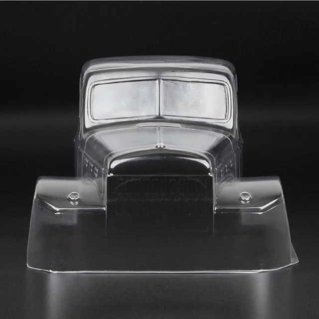 1/10スケールダッジパワーワゴンcabクリアボディrcクローラ用