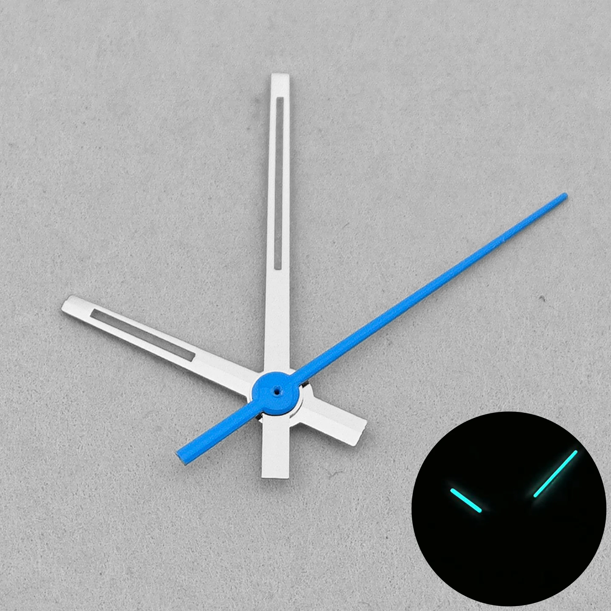 BGW9 Ice Blue Luminous Watch Hands - High-Quality
