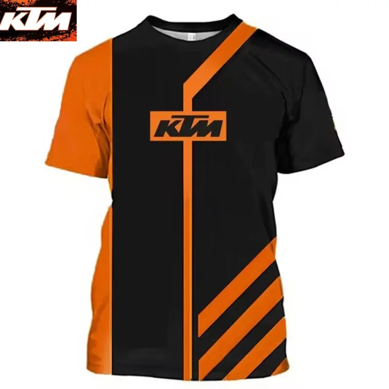 여름 KTM 내리막 저지 반팔 산악 자전거 티셔츠 오프로드 DH 오토바이 저지 모토 크로스 사이클링 저지