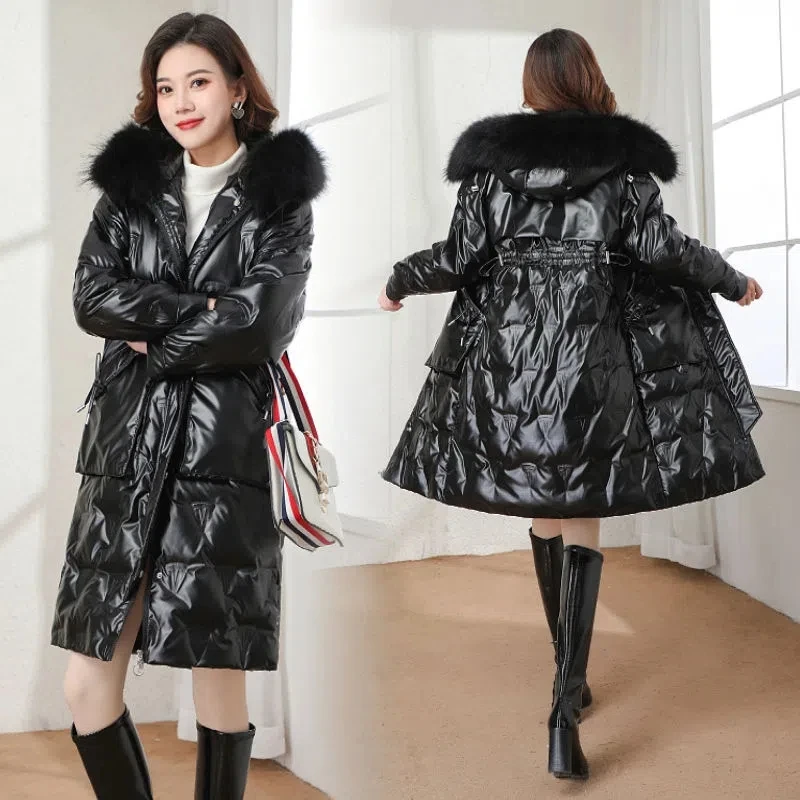 Black Solid Long Coat