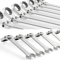 Ensemble de cliquet à tête MeaccelerFlex, acier au chrome vanadium Spblown avec sac, 6-23mm 4
