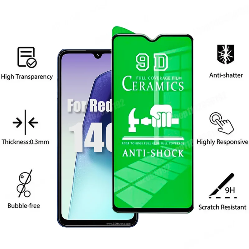 Premium 5-Pack HD Ceramic Screen Protector Soft Film Set