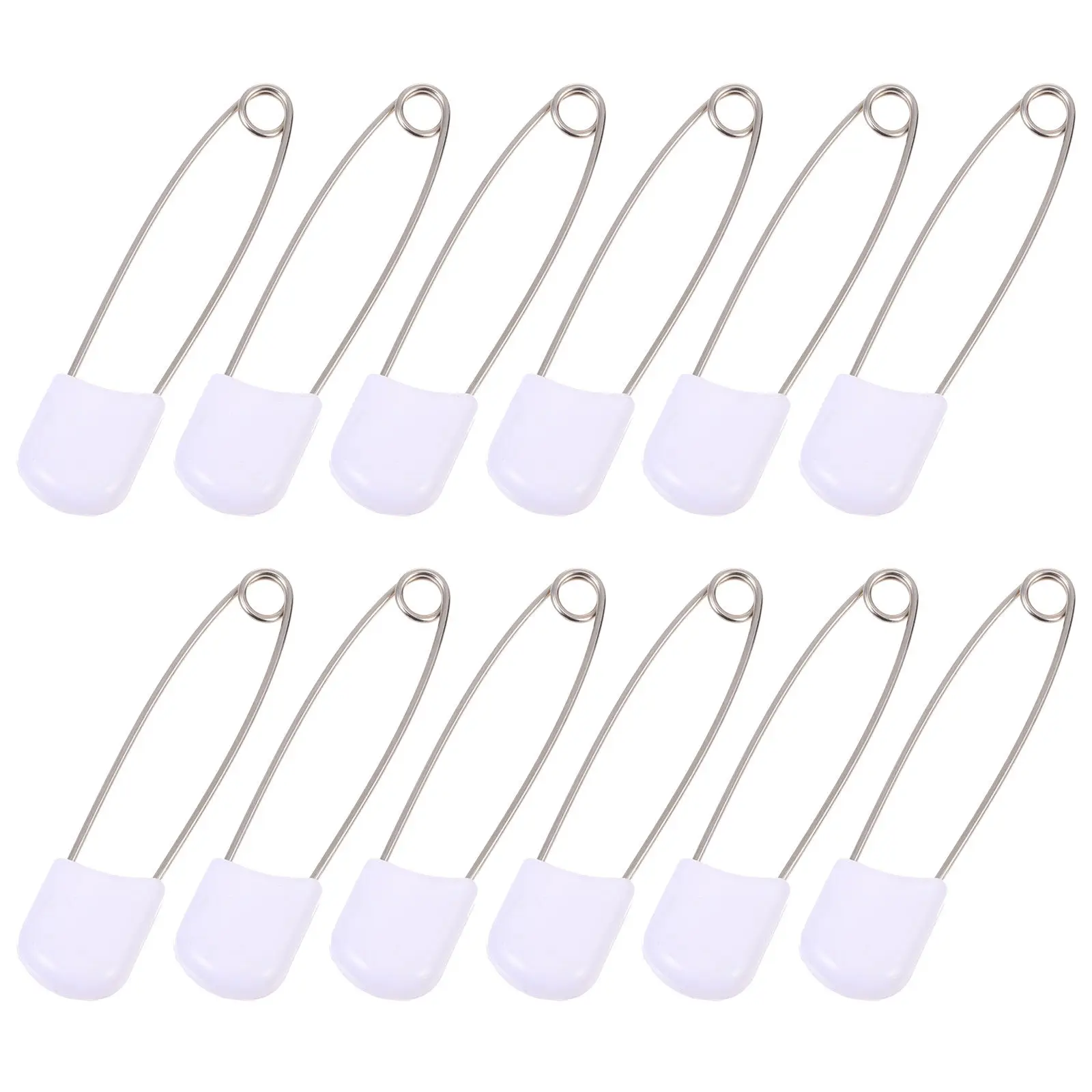 50Pcs 기저귀 핀 합금 안전 브로치 의류 퀼트에 대한 조정 가능한 버클 홀더 DIY 공예 기저귀 핀 안전 브로치