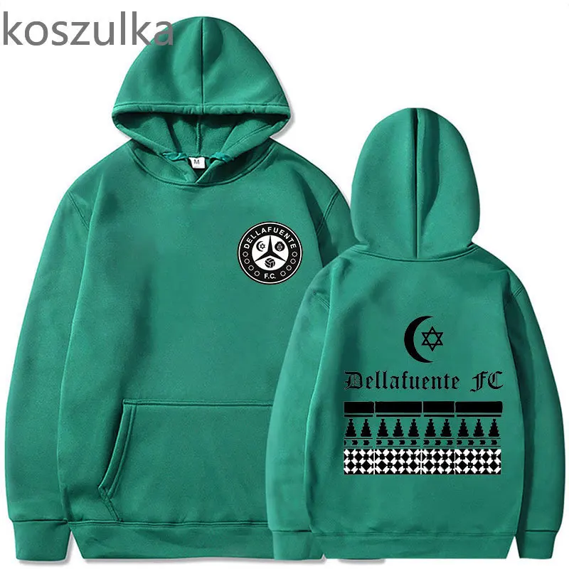 Comprar Sudaderas con capucha Dellafuente para mujer/hombre, sudaderas  estampadas de Hip Hop Grunge Corea, Sudadera con capucha Ulzzang para  mujer/hombre, Tops de calle de moda coreana