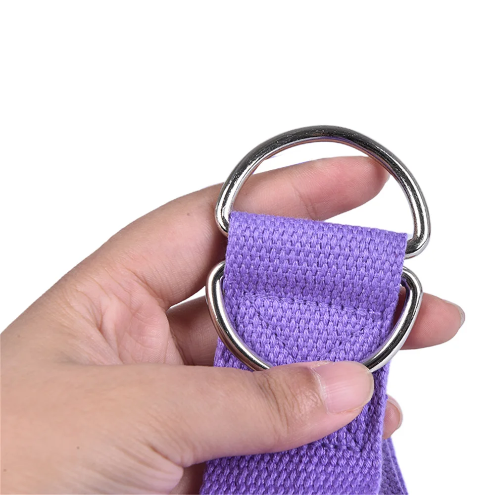 Multi-Colors Women Yoga Stretching Belt Gym Waist Leg Resistance Fitness Bands Yoga Belt Women Shaped Weight Loss Tools