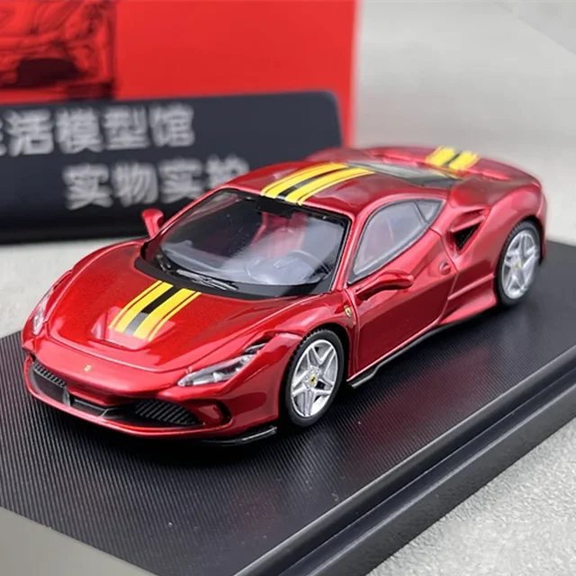 XF Model 1/64 Ferrari F8 Tributo Alloy Toy Motor Vehicle Diecast