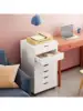 DEVAISE 7-Drawer Chest Wood Storage Dresser File Cabinet with Wheels White 2