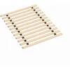 0.68 inch horizontal wooden double layered bed board, enhanced mattress support, queen size (60.5 "), beige 1