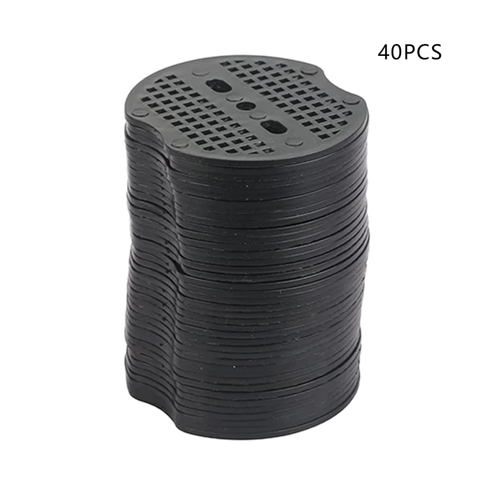 Garden Stakes Pegs 40Pcs U-Shaped For Weed Fabric Landscape Netting