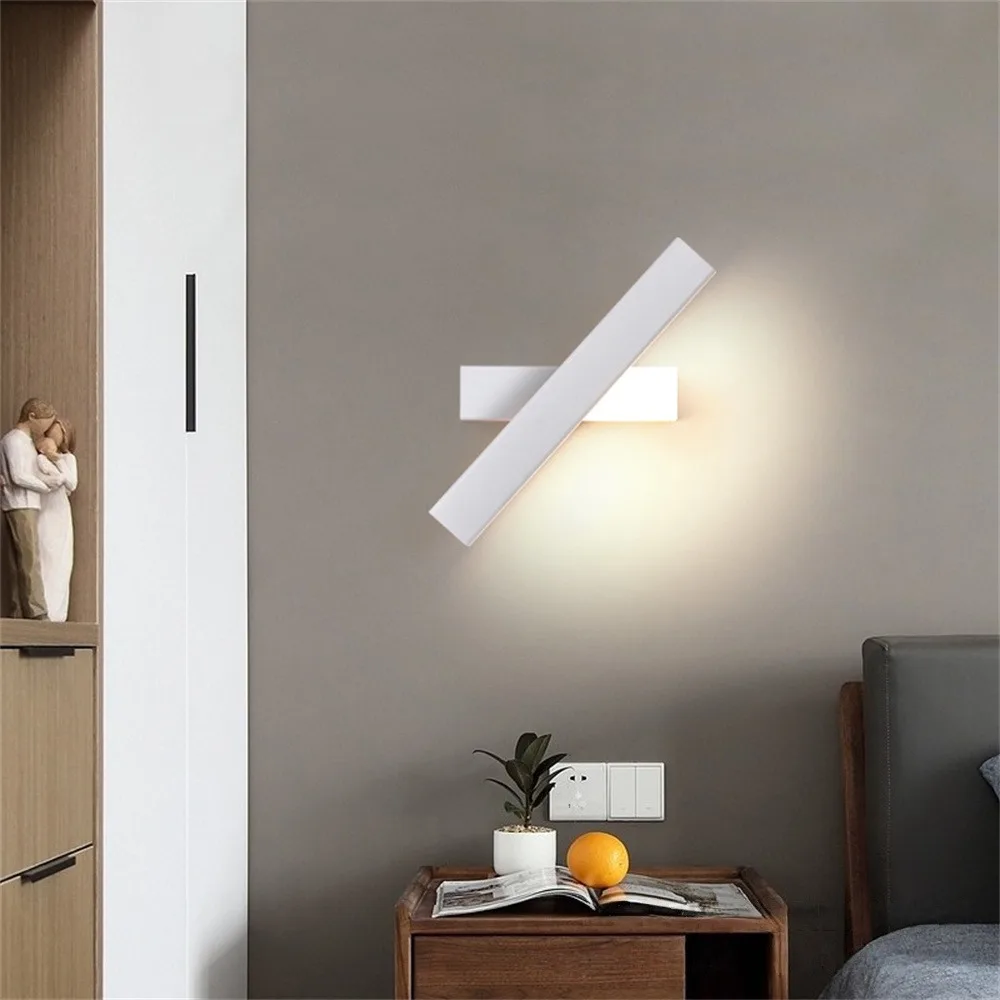 

Настенный светильник, инновационный Регулируемый дизайн, равномерная передача, нежная текстура, простой и простой удобный настенный светильник
