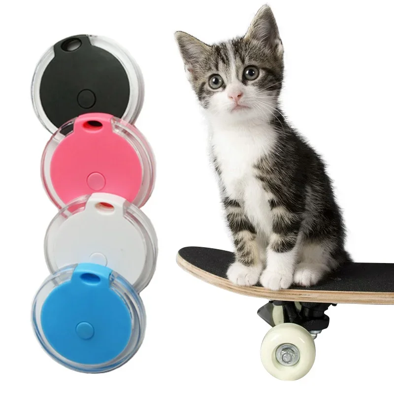 1pcs Mini GPS Tracker, Pet Dog Cat Anti-lost Alarm Sensor, for Locating Phone Wallet Keychain Luggage Item Finder