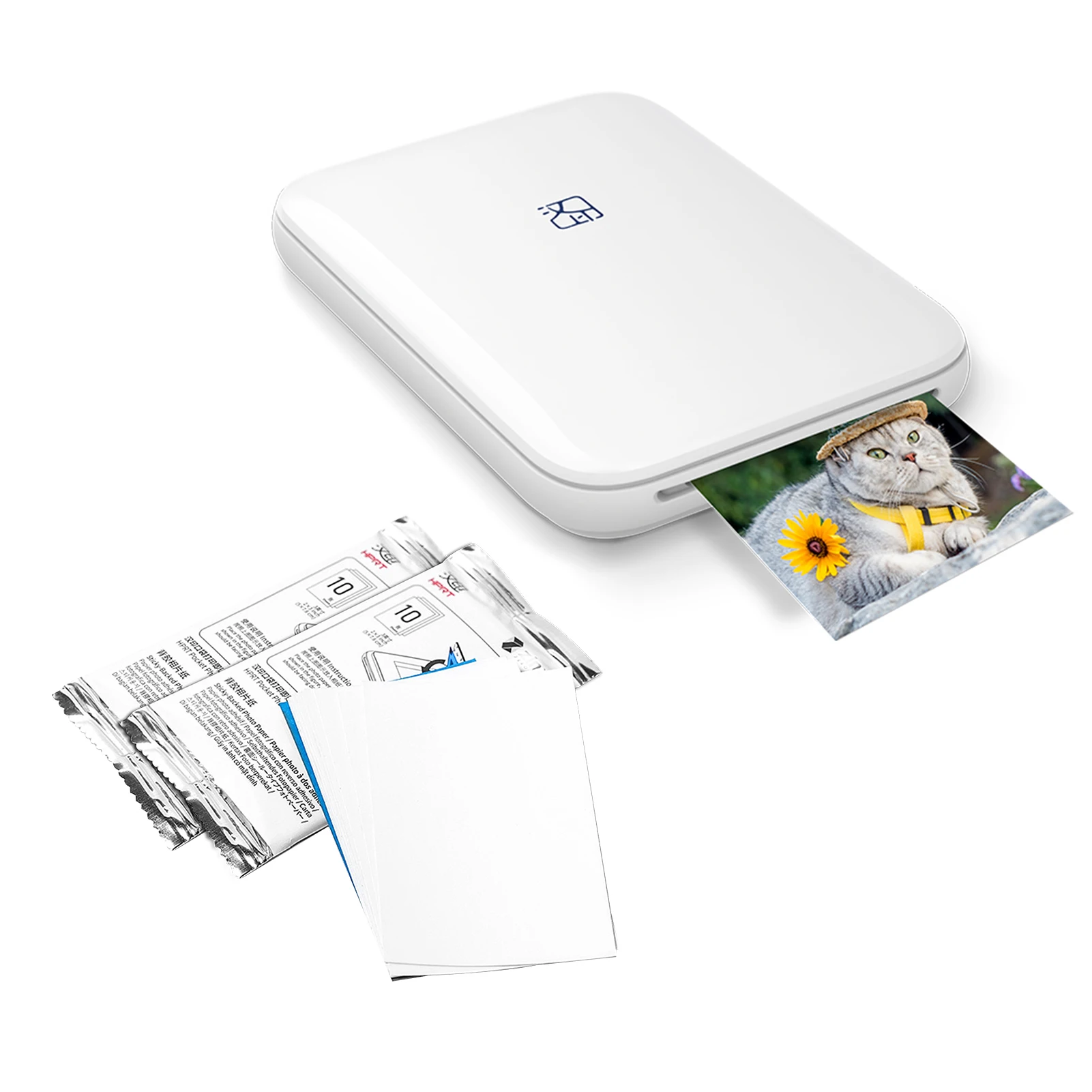 Portable mini printer bt instant printing