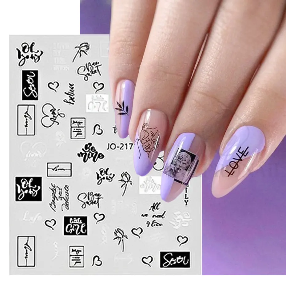 Love Letters (M451) - Nail Stamping Plate – Maniology